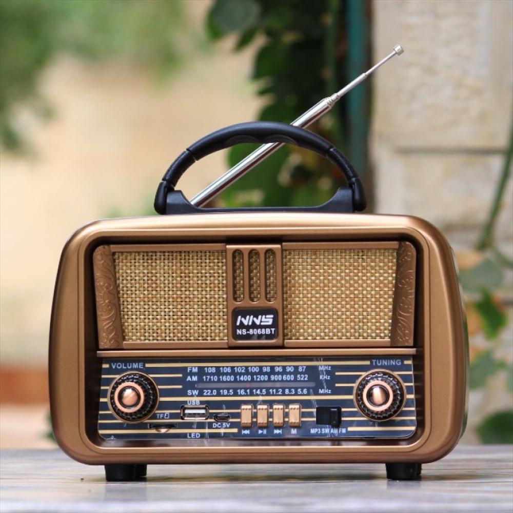 Parlante Vintage Recargable Con Usb Fm Bluetooth Fx 172 img #2