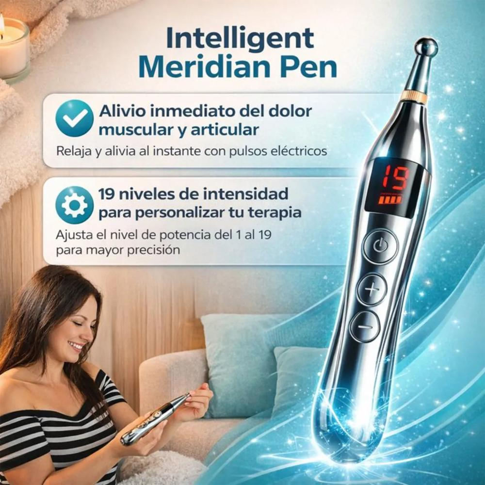 Lapiz Acupuntura Recargable Inteligente 5 En 1 19 Niveles img #2