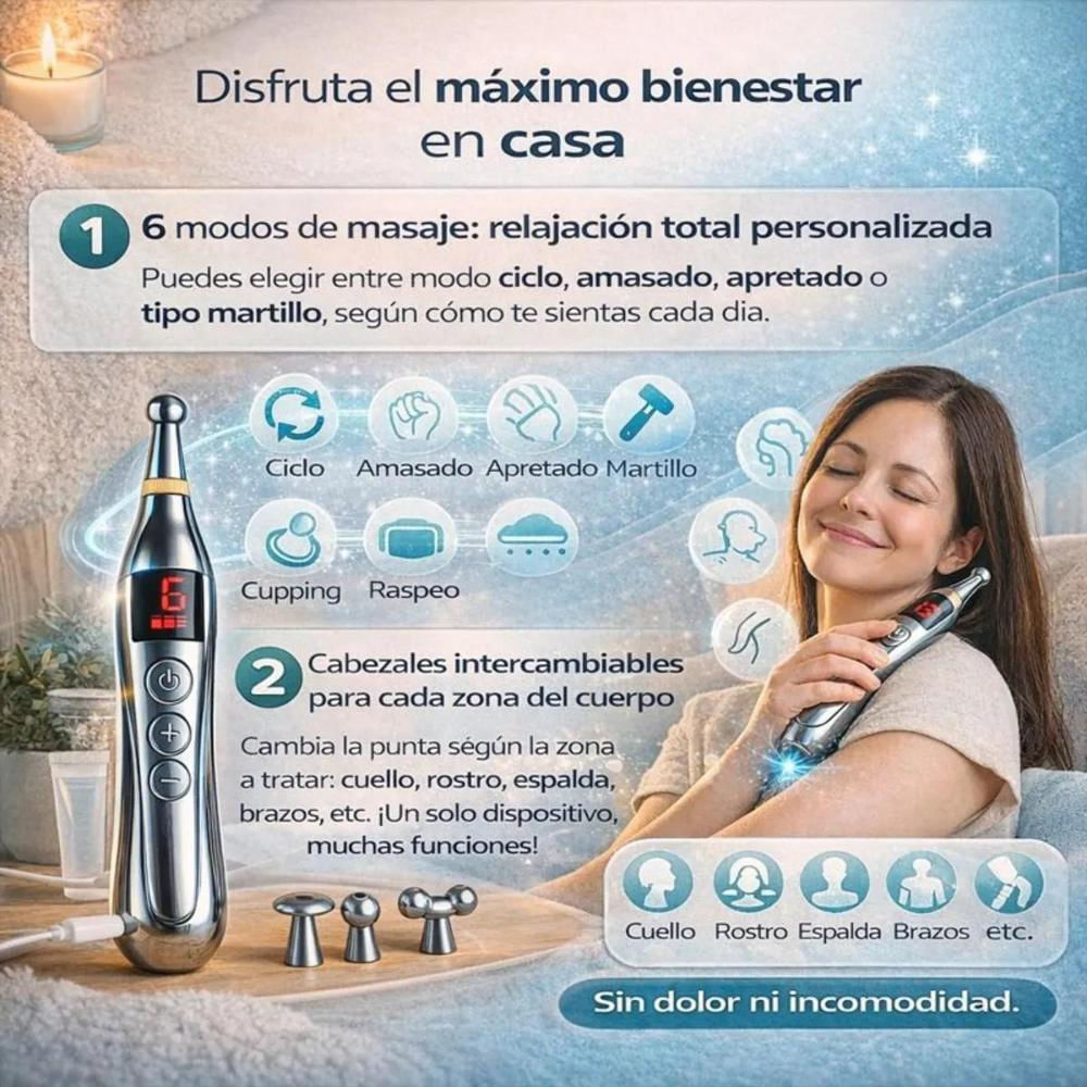 Lapiz Acupuntura Recargable Inteligente 5 En 1 19 Niveles img #4