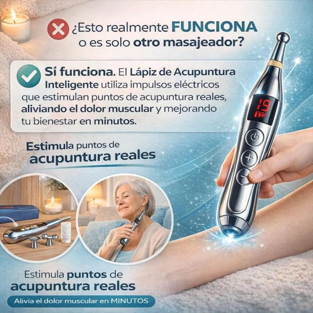 Lapiz Acupuntura Recargable Inteligente 5 En 1 19 Niveles img #5