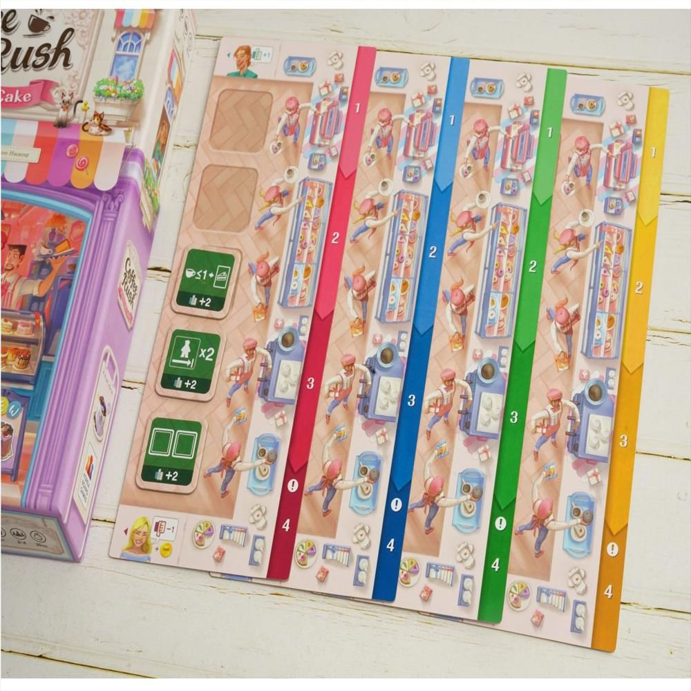 Juego De Mesa Coffee Rush Piace Of Cake img #5