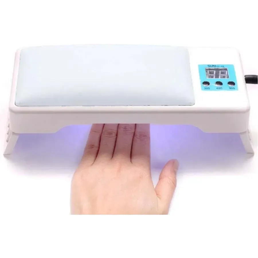 Cojin Reposa Manos Con Lampara Led