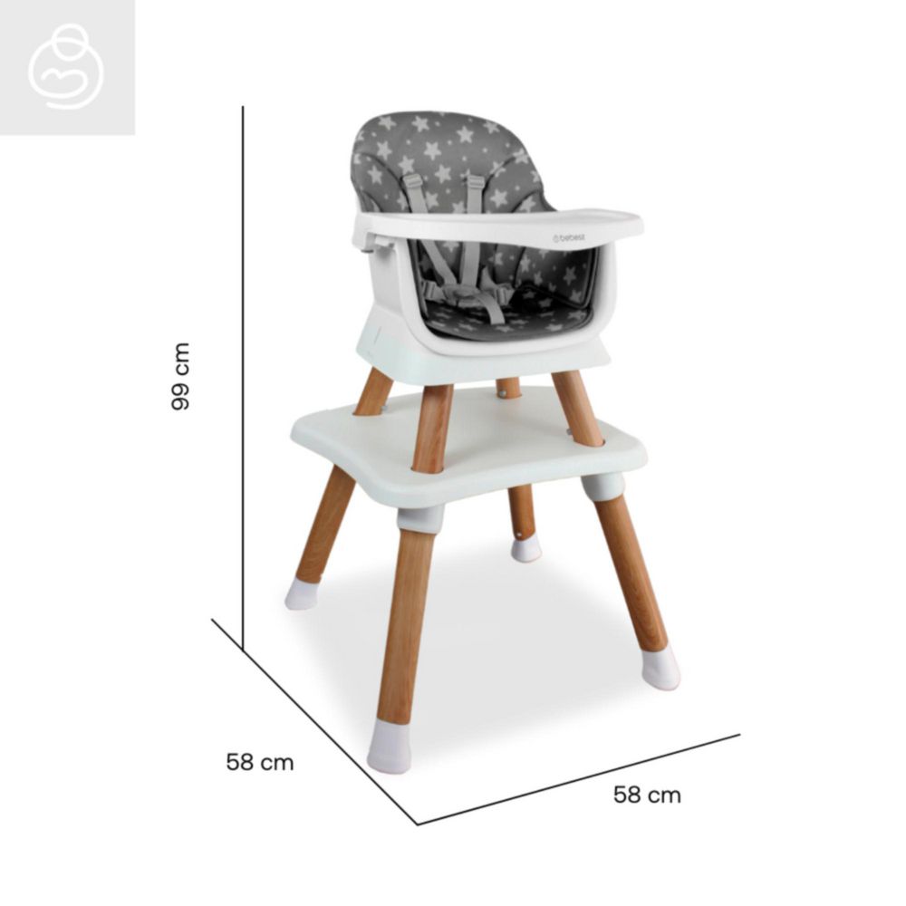 Silla Comedor Bebe Infantil 5 En 1 Elite Dinner BEBESIT img #7
