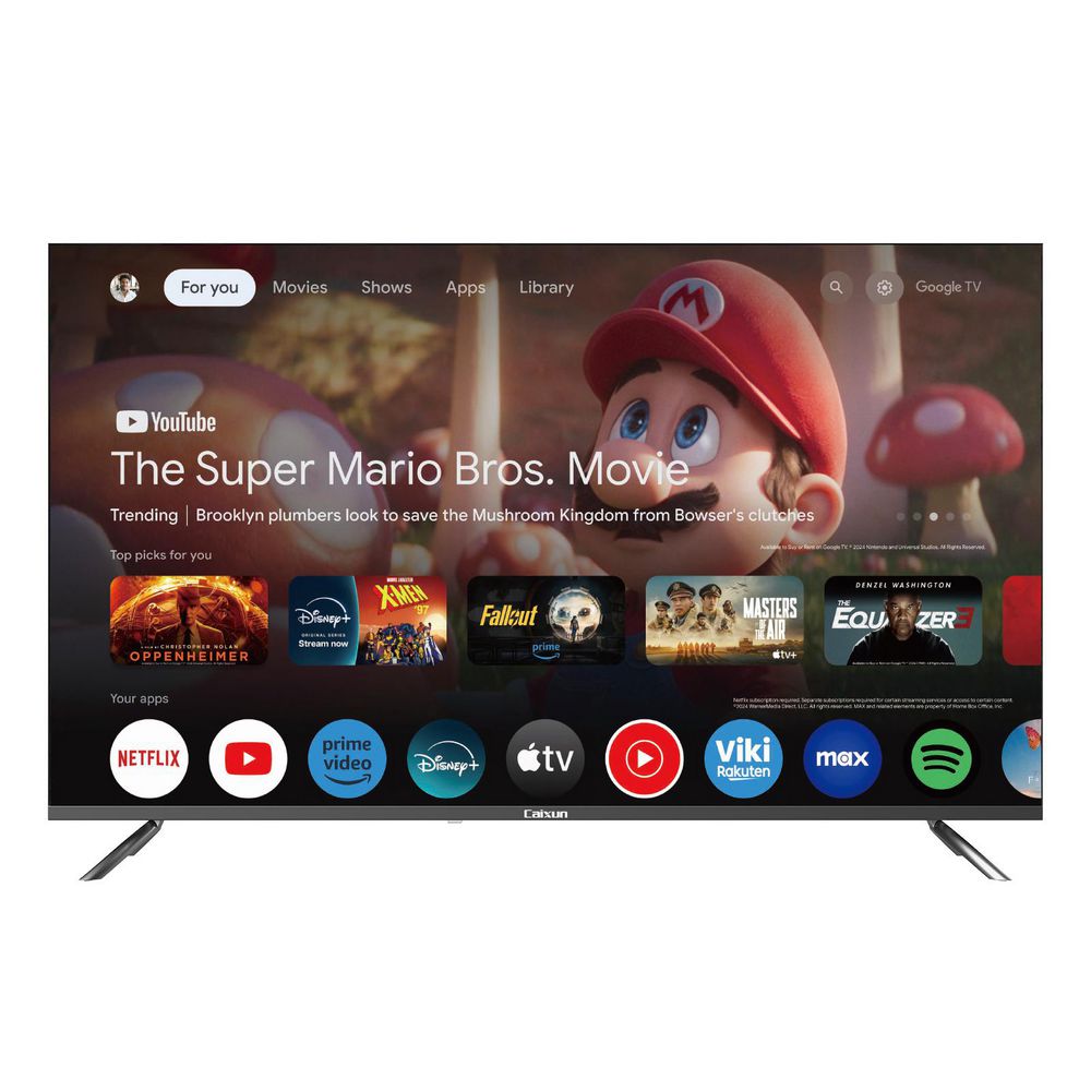 Televisor CAIXUN 55 pulgadas QLED Uhd4K Smart TV C55VAUGQ img #2