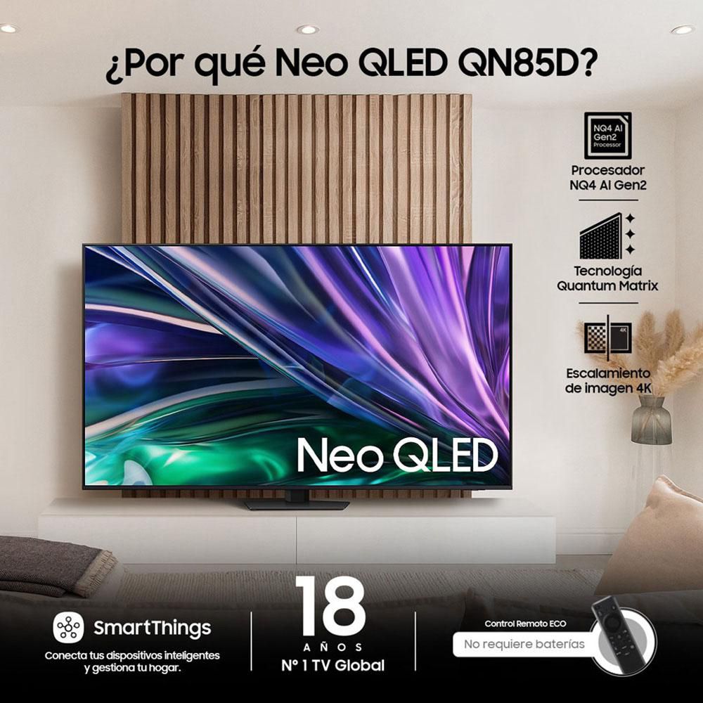 Televisor SAMSUNG 85 pulgadas Neo QLED Uhd4K Smart TV QN85QN85DBKXZL img #3