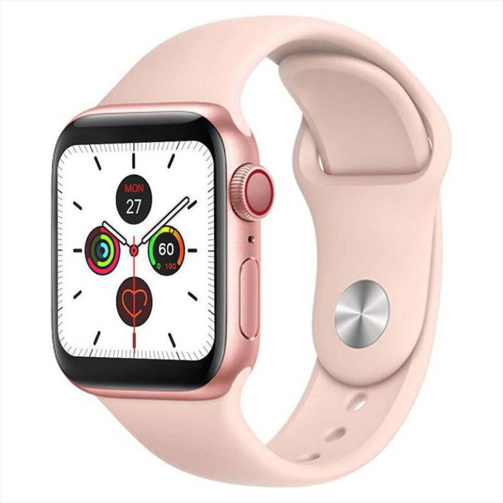 Reloj Inteligente Smartwatch T500 Táctil Bluetooth Android Y Ios Rosa img #1