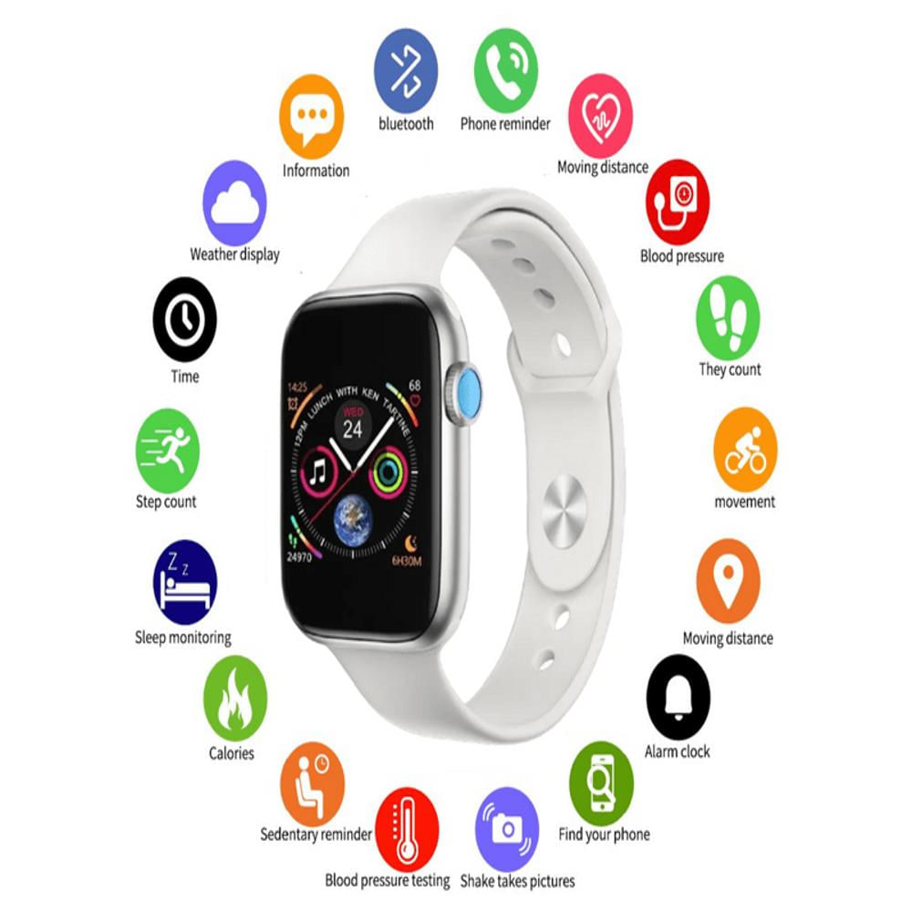 Reloj Inteligente Smartwatch T500 Táctil Bluetooth Android Y Ios Rosa img #4