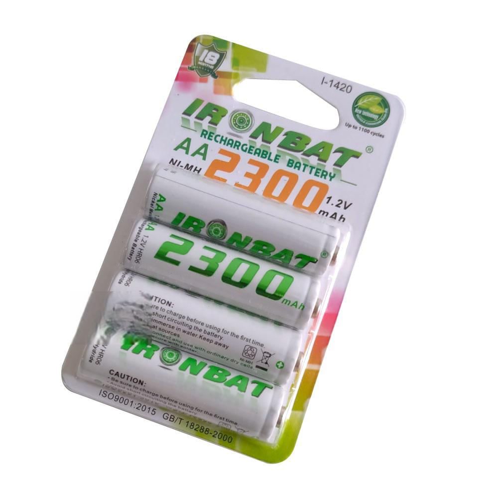 Pilas Recargables Aa X4 Unidades Larga Duración img #1