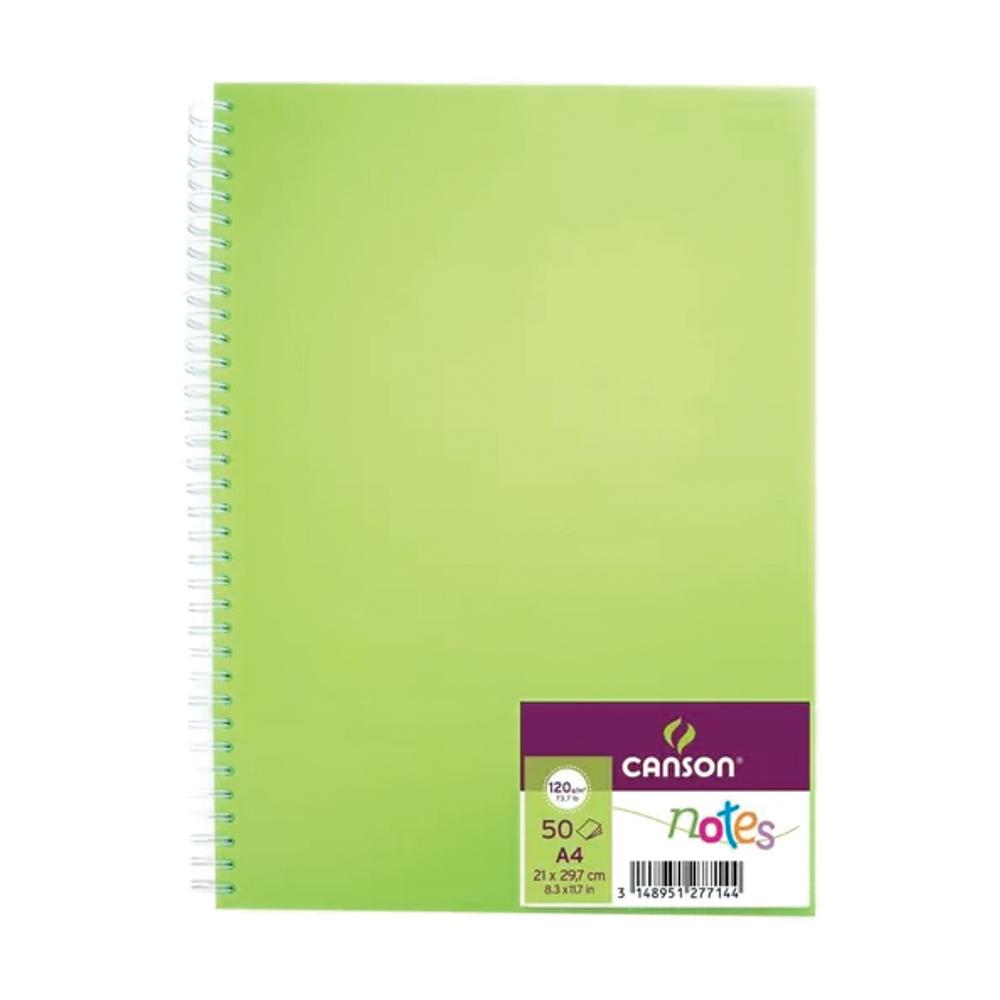 Cuaderno Canson Notes Polipropileno 120 G A4 X 50 Hojas img #4