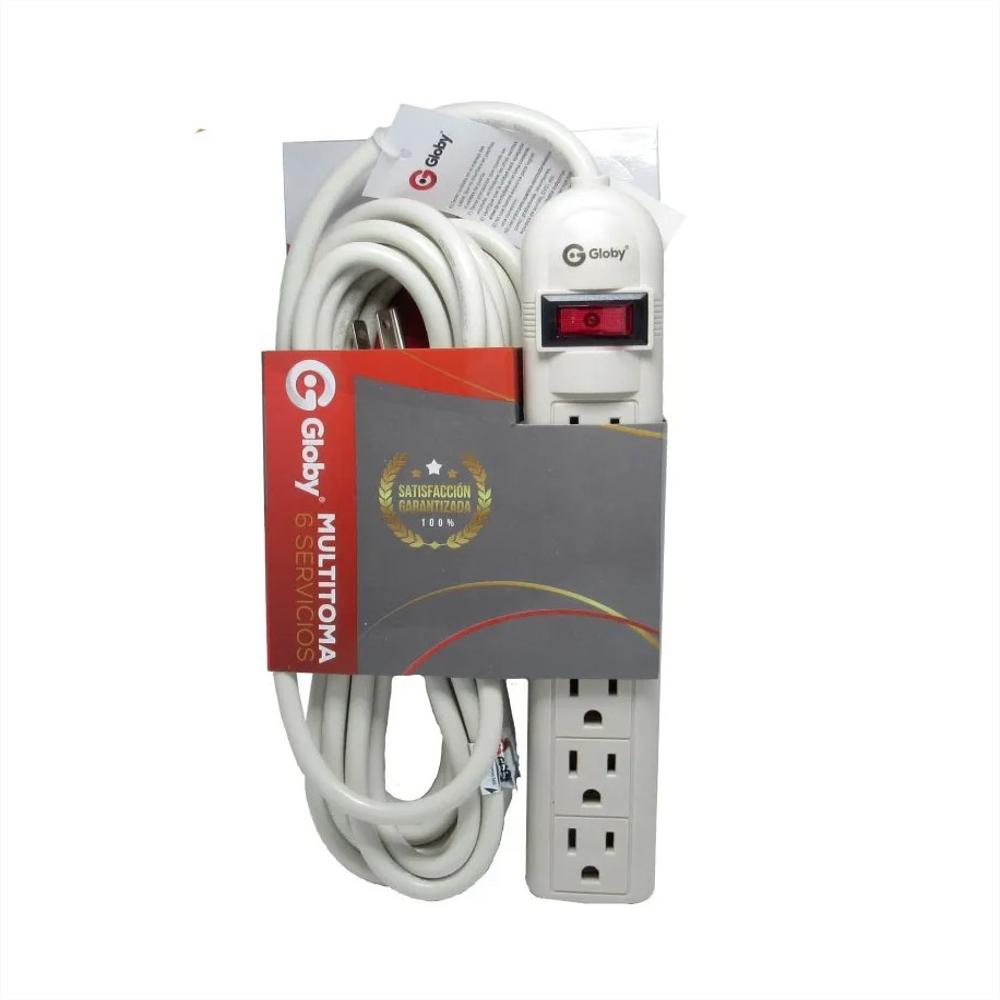 Multitoma Regleta Servicio Extension Electrica 6 Tomas img #1