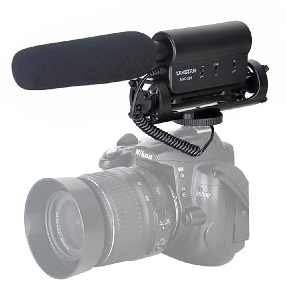 Microfono Takstar SGC-598 para Camara Canon Nikon Sony