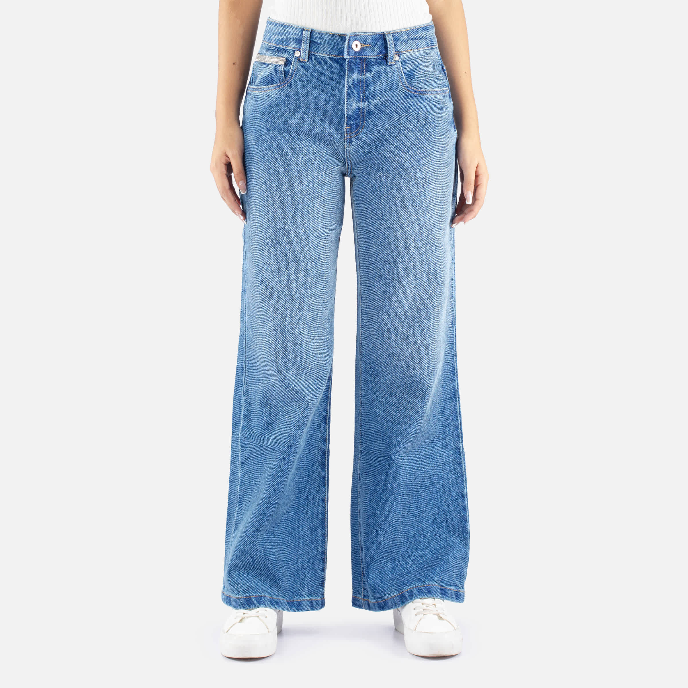 Jean Stretch Wide Leg