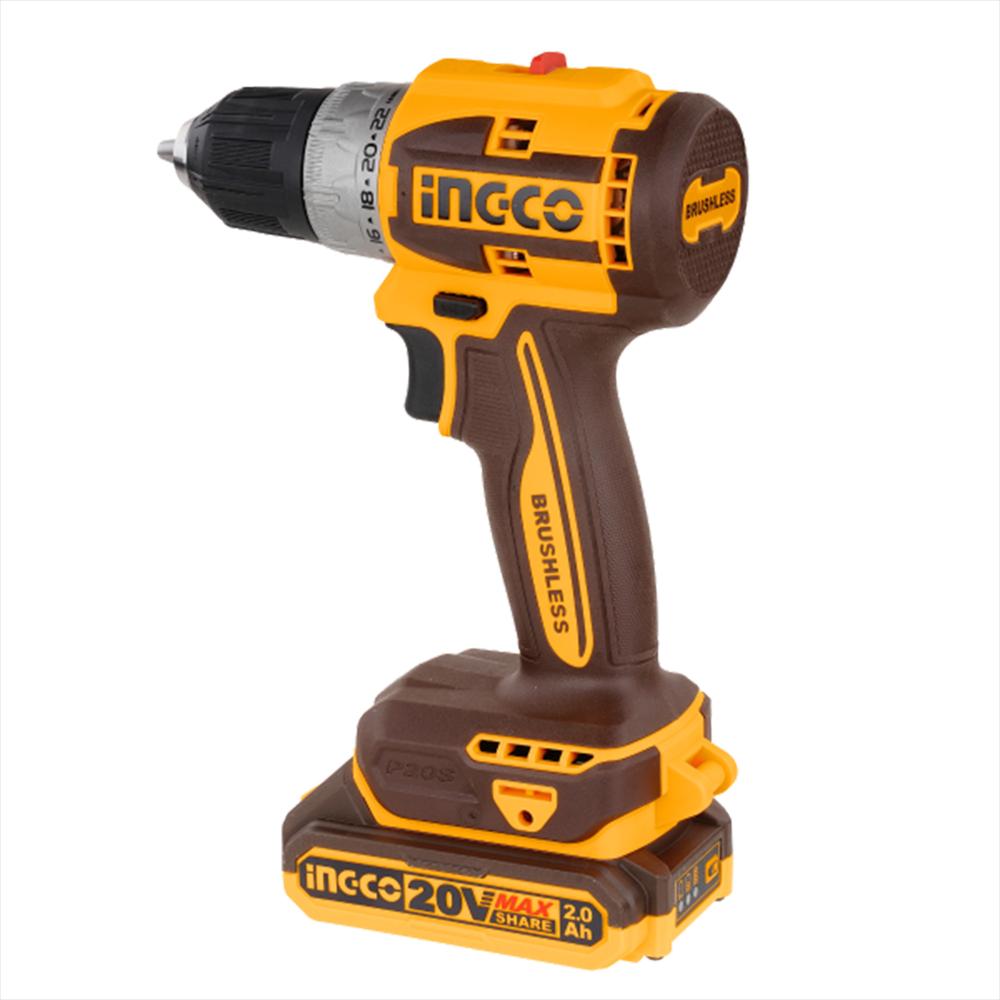 Taladro Inalambrico 3/8 20V C/Pl 2Bt Ingco Ucdli20453 img #2