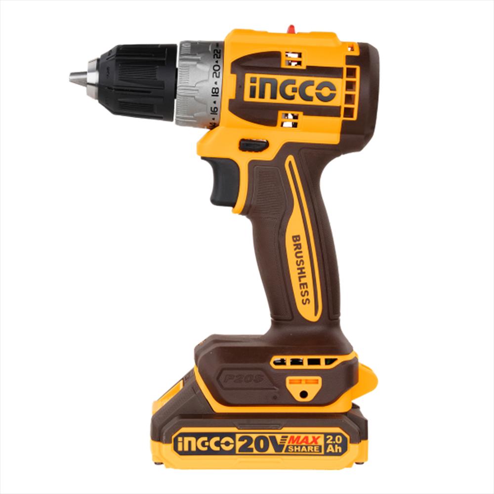 Taladro Inalambrico 3/8 20V C/Pl 2Bt Ingco Ucdli20453 img #3