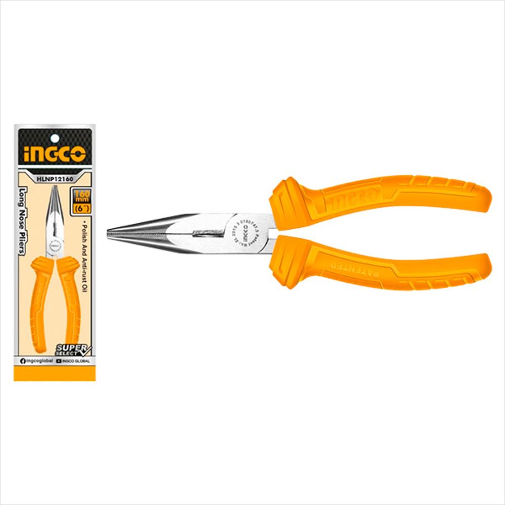 Alicate Pinza Punta Larga Ingco Hlnp12160 img #1