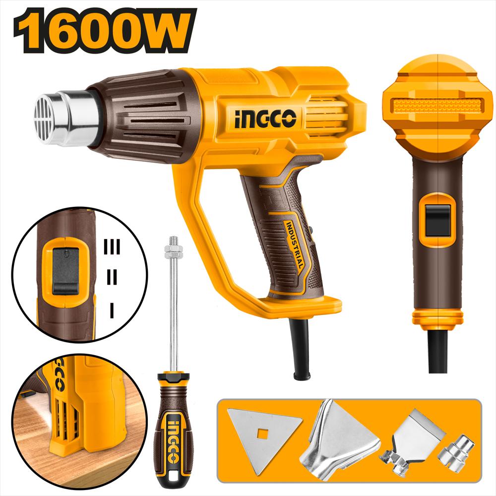 Pistola De Calor 1600W Ingco Uhg160078 img #2
