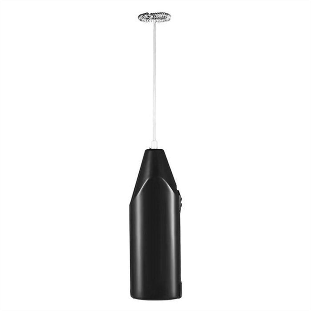 Mini Mezclador Batidor Eléctrico De Pilas Negro img #1