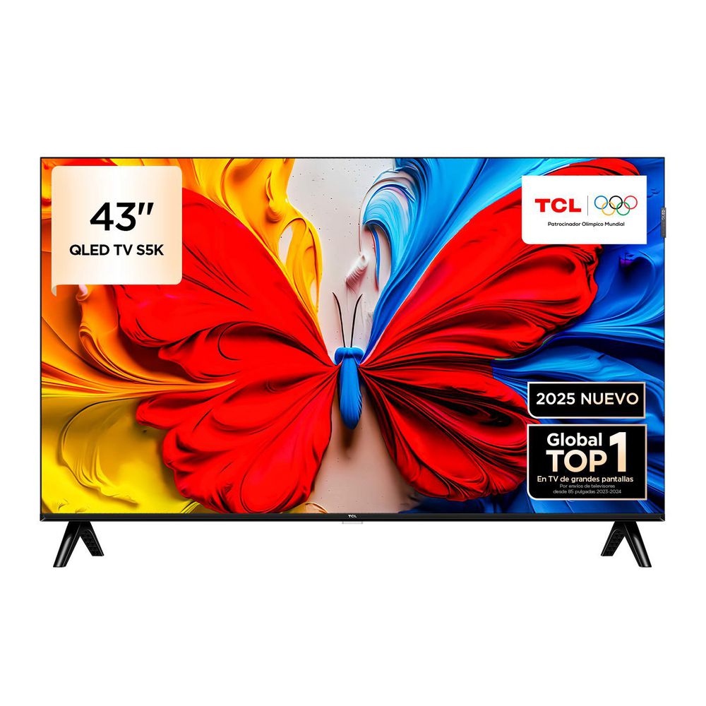 Televisor TCL 43 pulgadas QLED Fhd Smart TV 43S5K Televisor TCL 43 pulgadas QLED Fhd Smart TV 43S5K