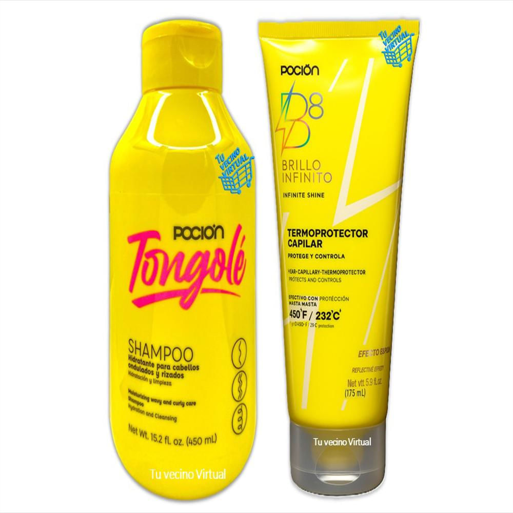 Shampoo Tongole Y Termoprotector Capilar La Pocion