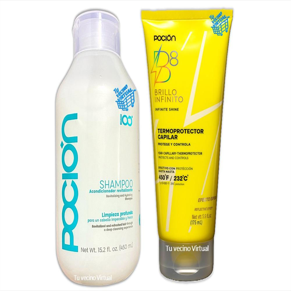 Shampoo Y Termoprotector Capilar La Pocion