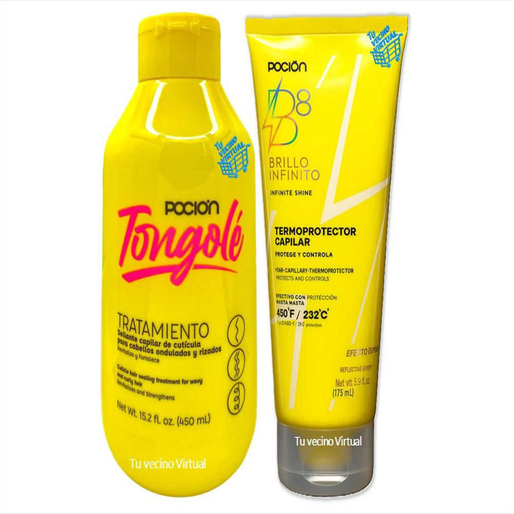 Tratamiento Tongole Y Termoprotector Capilar La Pocion