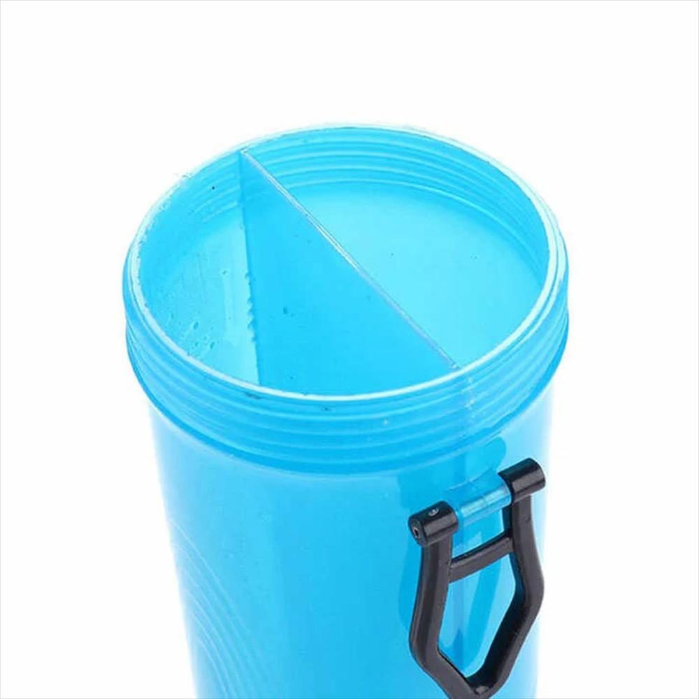 Termo Para Mascotas Doble Compartimento Agua Y Cuido + Plato Plegable img #4