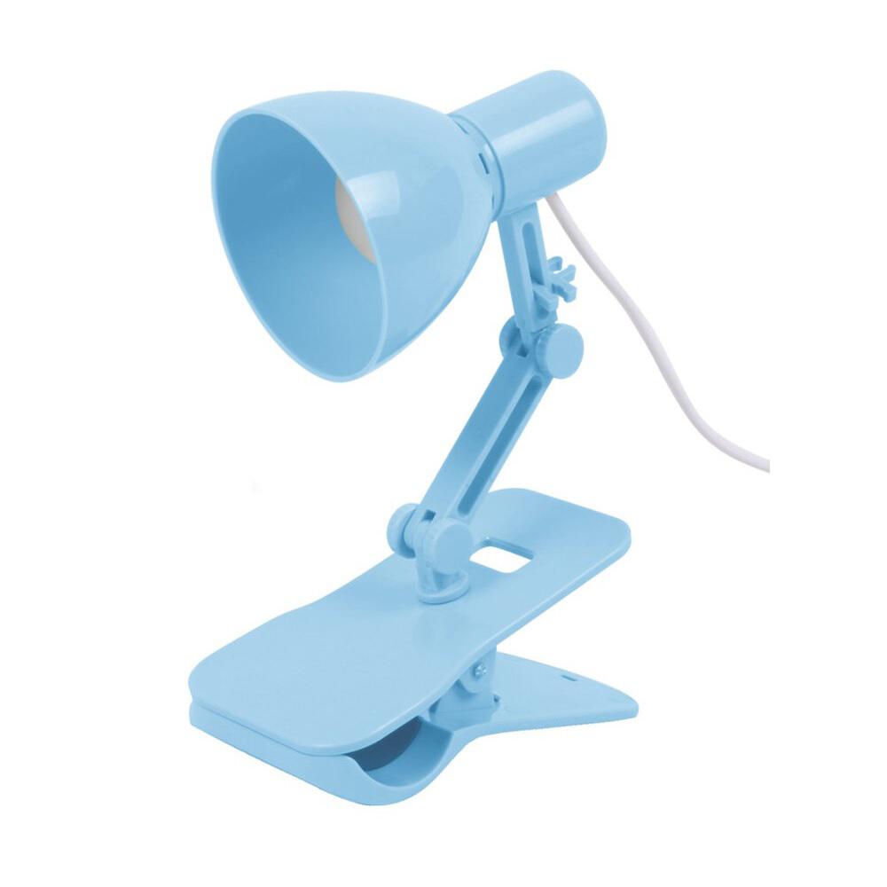Lámpara Led Ajustable Con Pinza Y Cuello Flexible Usb 360° Azul img #1