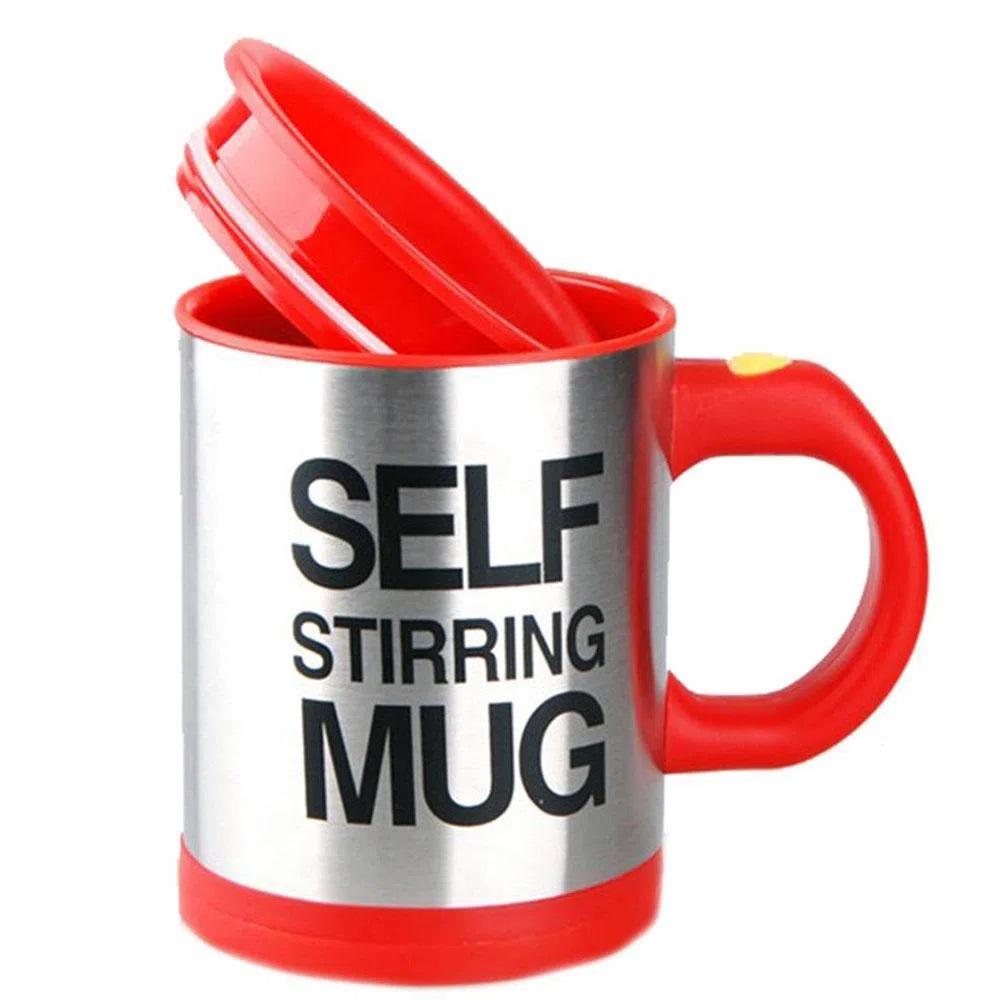 Vaso Mug Mezclador Eléctrico Térmico Rojo img #1