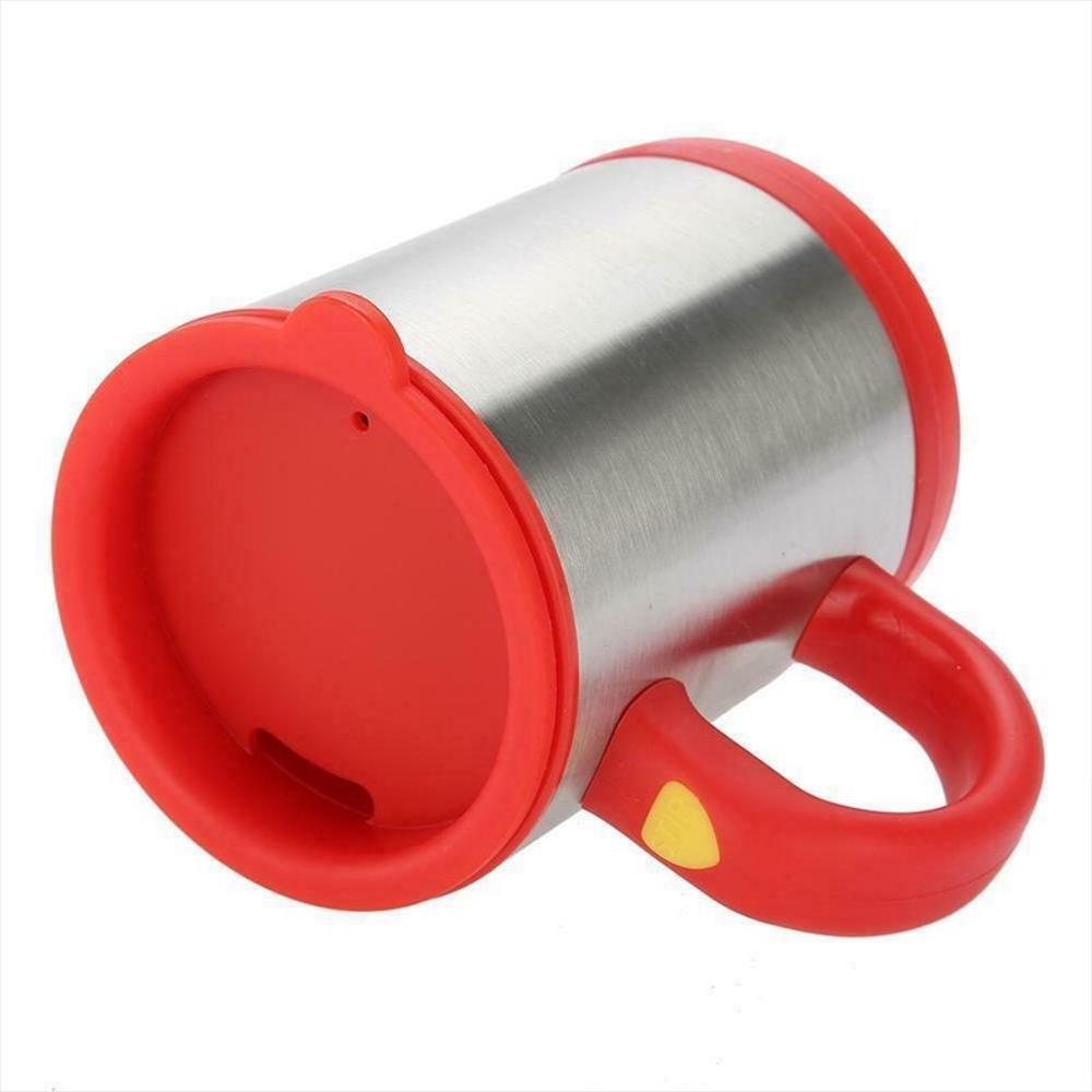 Vaso Mug Mezclador Eléctrico Térmico Rojo img #2