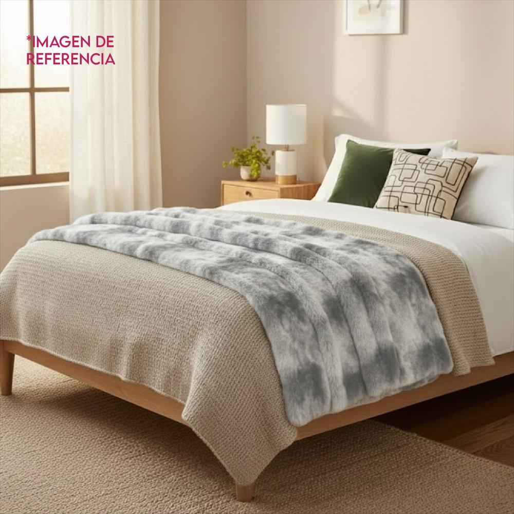 Manta Cobija Frazada Suave Tejida Decor 150X130cm Refaria img #5