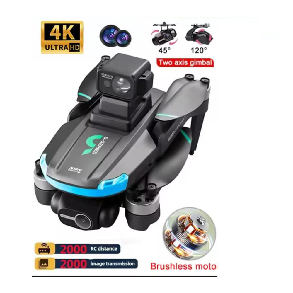 Drone Plegable S95 4K Hd Camara Dual Laser 360° Gps img #2
