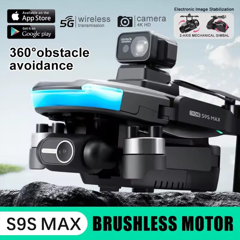 Drone Plegable S95 4K Hd Camara Dual Laser 360° Gps img #3