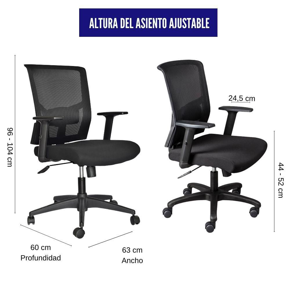 SILLA MONIK GERENTE EKONOMODO DESIGN KMRG1676N img #8