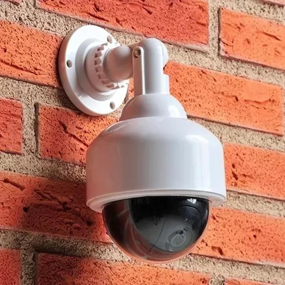 Cámara De Seguridad 180 Grados Dummy Efecto Realista img #2