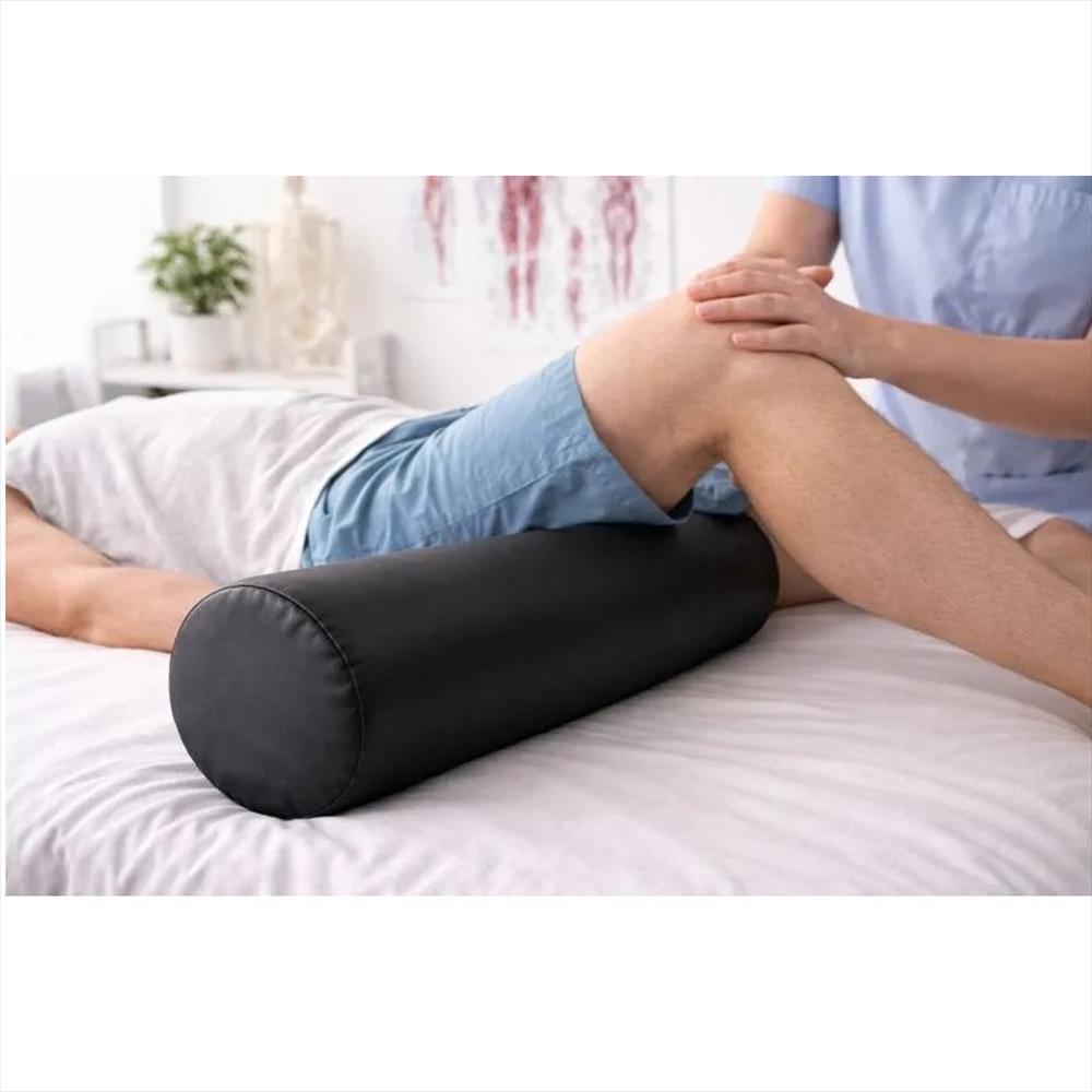 Cojín Cilíndrico Cervical Lumbar Microperlas Talla M Reposo img #3