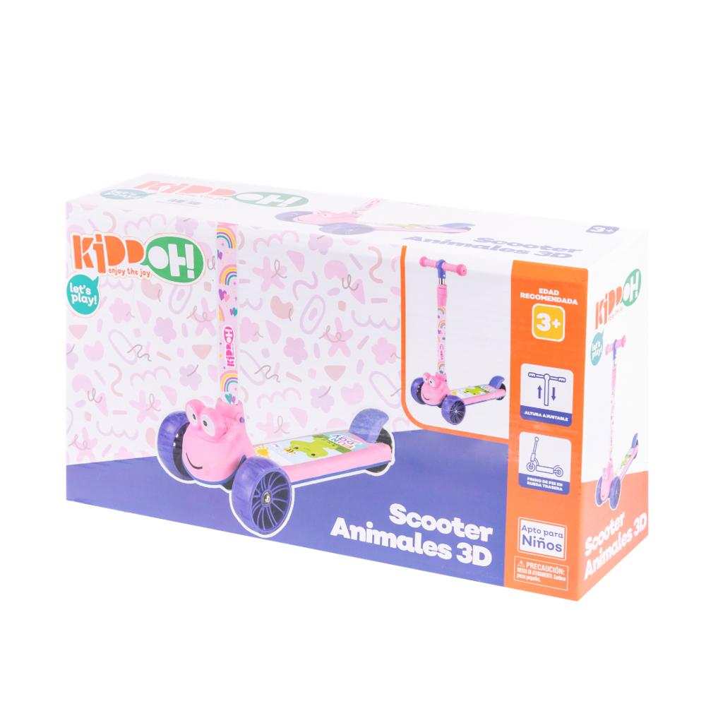 Scooter Kiddoh Animales 3D Niña img #5