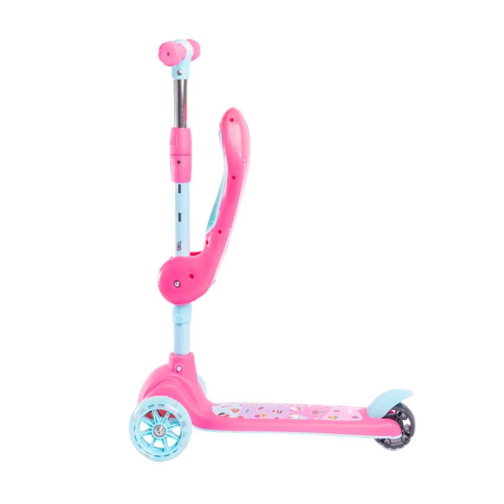 Scooter Triciclo 2 En 1 Kiddoh Niña img #2