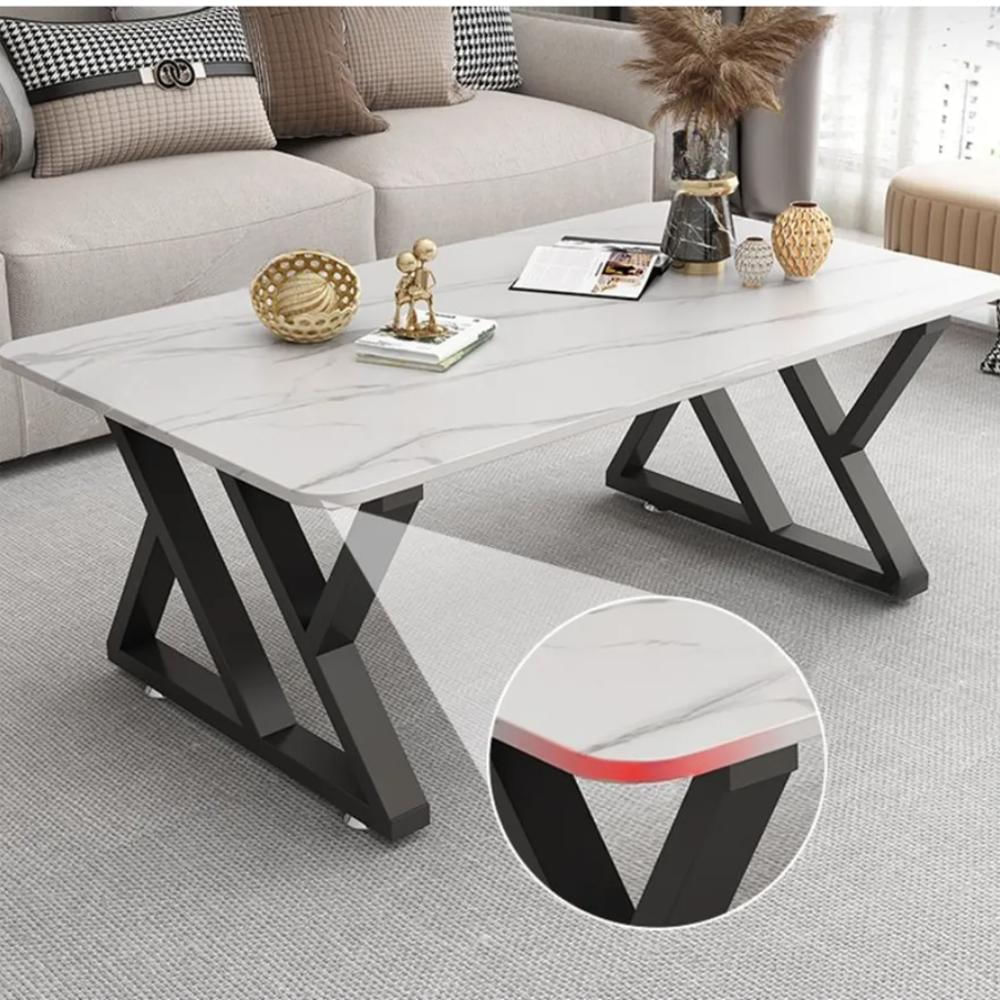 Mesa De Centro Rectangular Ym 124 (Negra) img #2