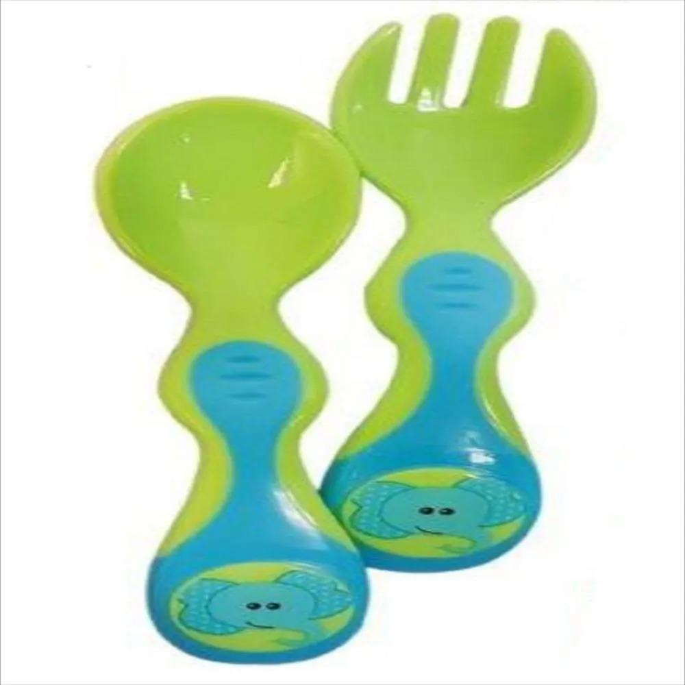 Cuchara Y Tenedor Bebé Ergonómica Gb1349 img #3