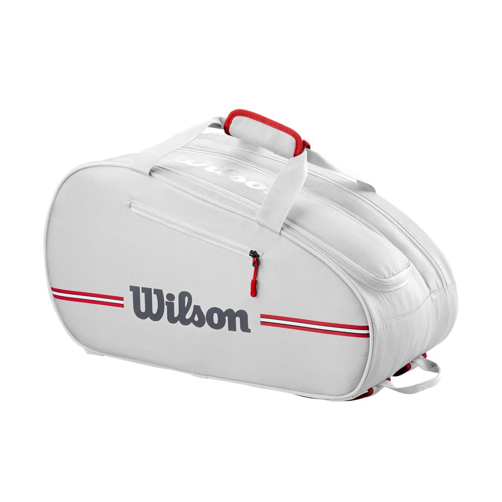 Bolso De Padel Wilson Team 6Pk Blanco img #1