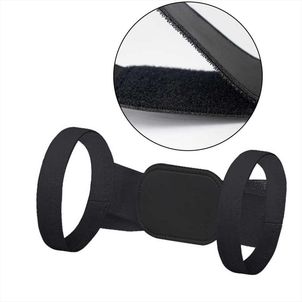 Corrector De Postura Espalda Recta Elástico Invisible S Negro img #3