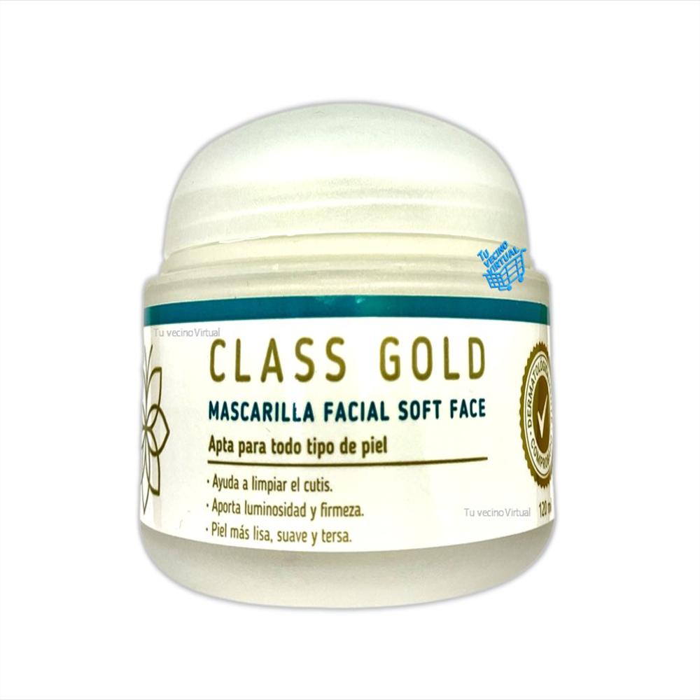 Mascarilla Facial Soft Class Gold