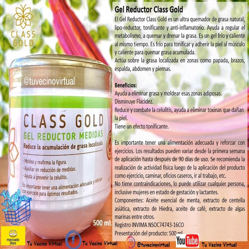 Gel Reductor De Medidas + Obsequio Corporal Class Gold img #2