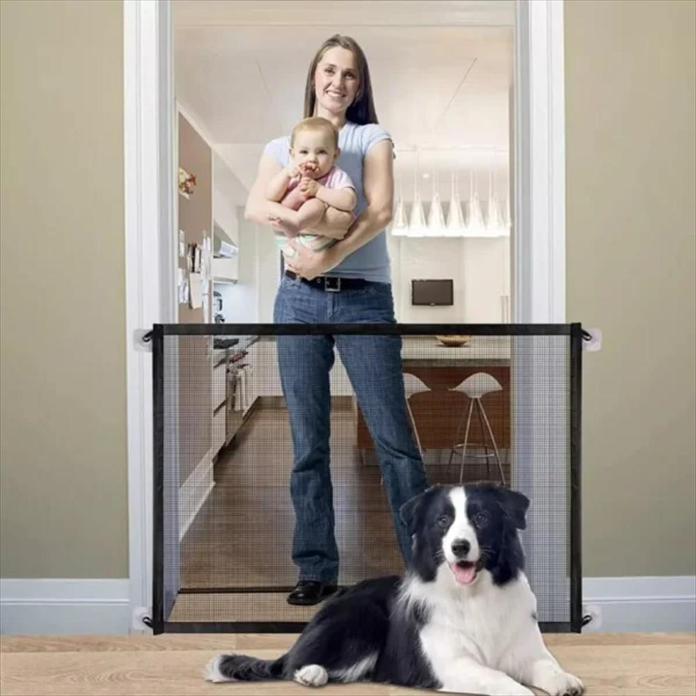 Malla Plegable Para Mascotas 110Cm Puerta De Seguridad img #2