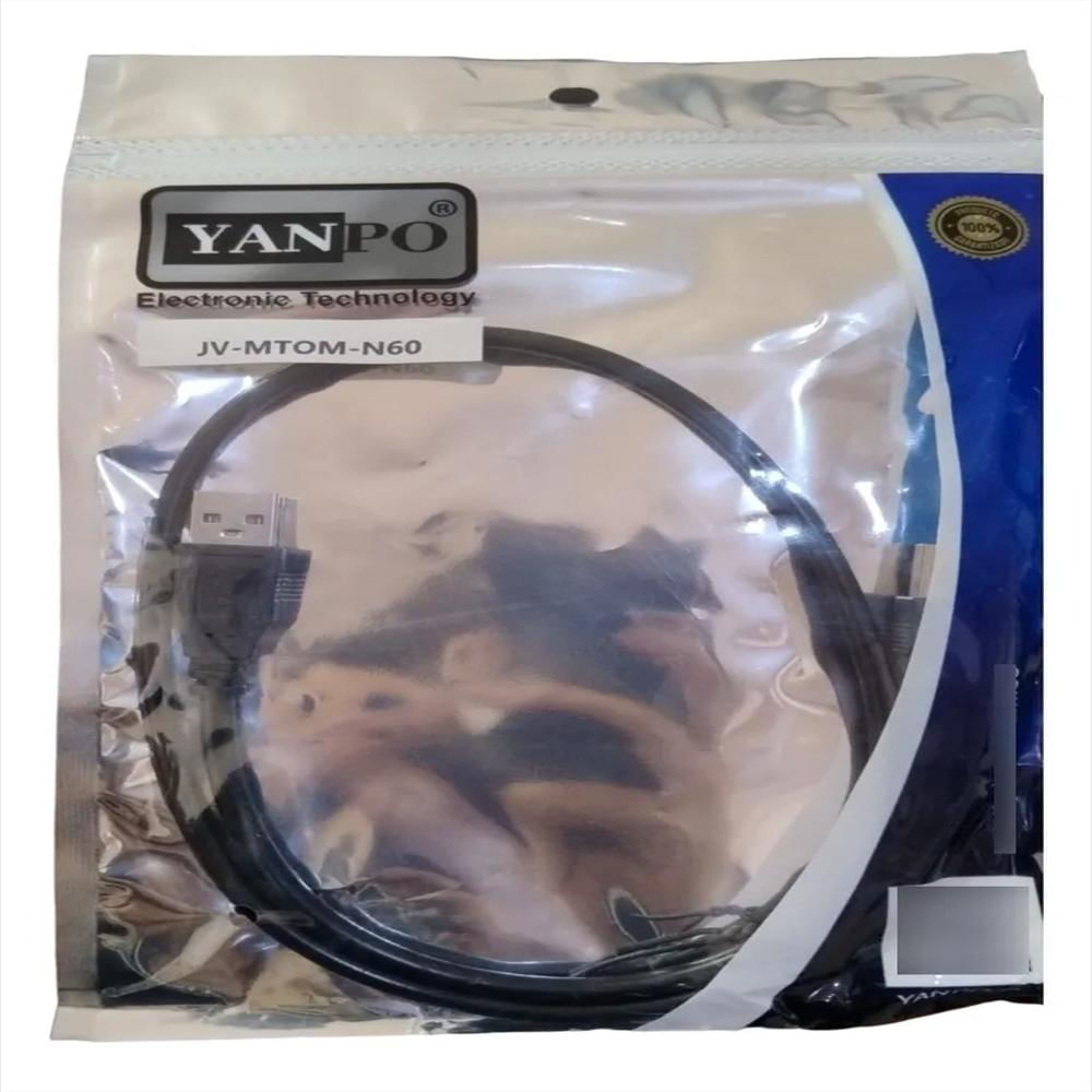 Cable Usb Macho A Macho 60Cm Negro Conexión Datos Rápida img #2