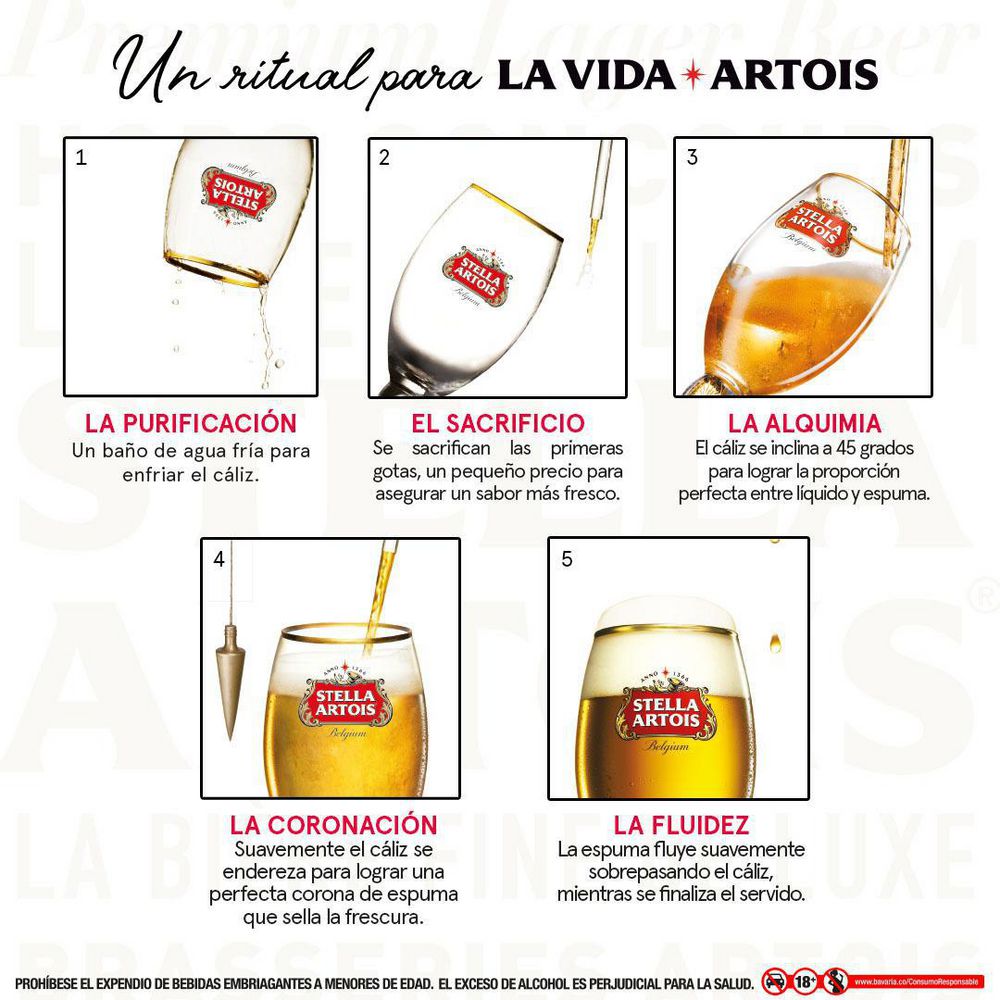 Cerveza STELLA ARTOIS botella (330  ml) img #4