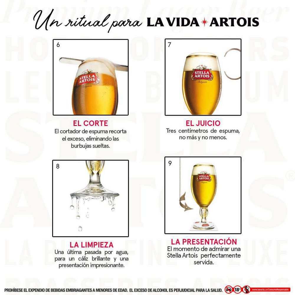 Cerveza STELLA ARTOIS botella (330  ml) img #5
