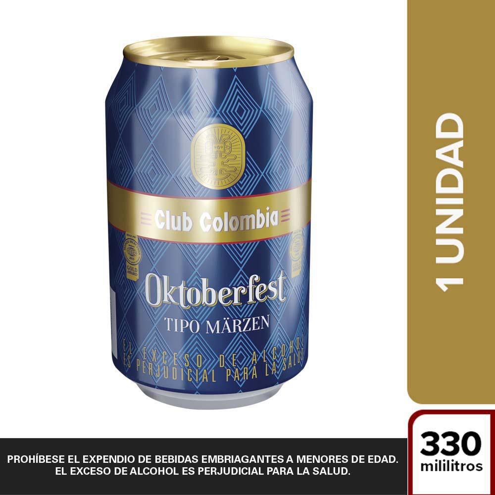 Cerveza CLUB COLOMBIA lata (330  ml)