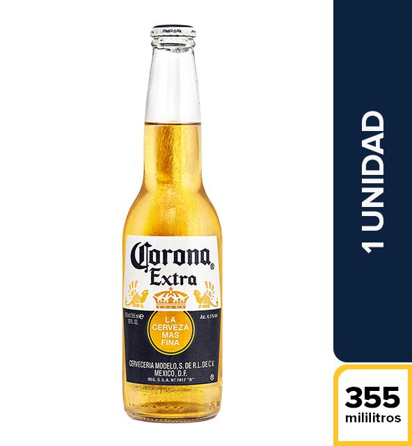 Cerveza CORONA botella lager (355  ml) img #1