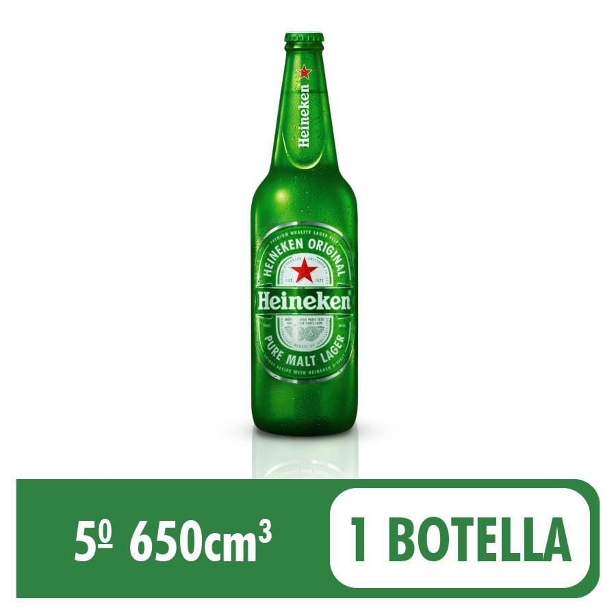 Cerveza HEINEKEN botella (650  ml) img #1